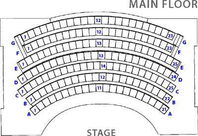 seating plan main floor